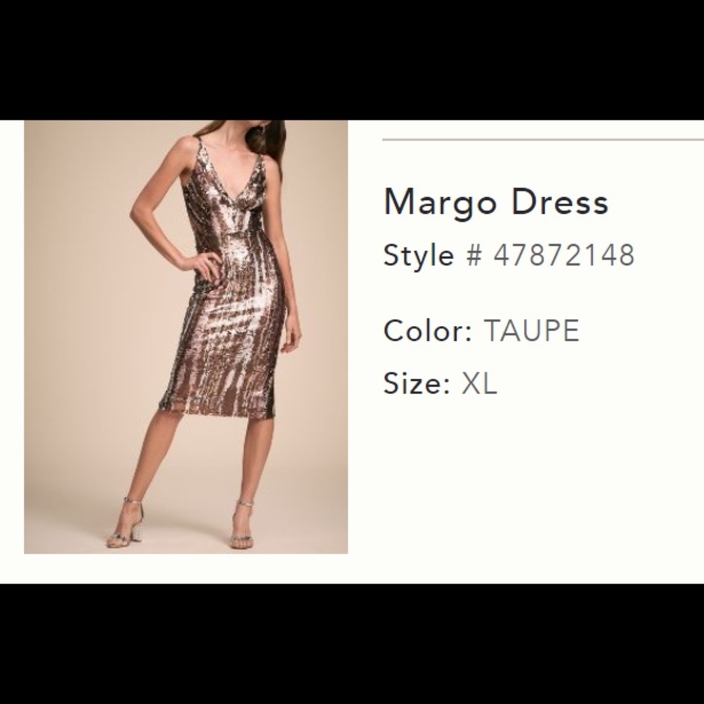 NEW Anthropologie glitter sequence dress